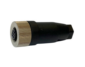 Przemysłowe złącza okrągłe 4-pinowe M12 Mocowanie gwintowane Sunnex Equipment AB