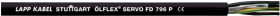 LAPP 25326/100 Przewód serwo ÖLFLEX® SERVO FD 796 P, 4 G 0.75 mm² + 4 x 0.34 mm², 100 m