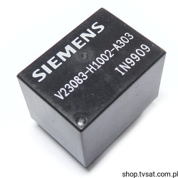 V23083-H1002-A303 Relay 9VDC 2x15A 2-Changeov THT TYCO