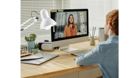 Lampka Biurkowa Kreślarska Stołowa E27 Tobi Biała Lumiled + Uchwyt Na Blat