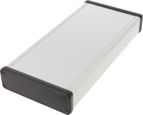 Aluminum enclosure, (L x W x H) 220 x 103 x 31 mm, natural, IP54, 1455L2202