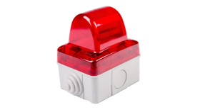 Lampa Sygnalizacyjna Błyskowa Czerwona Gw27422