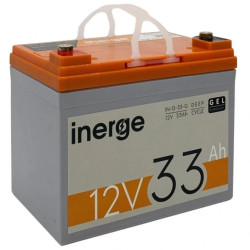 Akumulator VRLA żelowy 12V 33Ah Deep Cycle IN-12-33-G