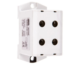 Złączka szynowa 2-torowa 16-95mm2 szara EURO multiOTL 95 2xAl/Cu 607095