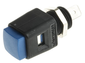 Wtyk montażowy, Niebieski, 16A, 33 V ac, 70V dc