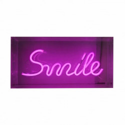 Neon ścienny do pokoju nastolatka NEON SMILE LED - FM-NLB46 Zuma Line