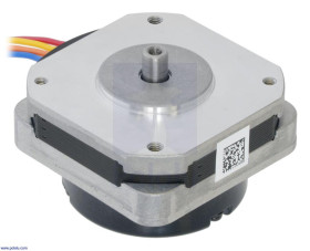 Pololu Sanyo Pancake Stepper Motor with Encoder: Bipolar, 200 Steps/Rev, 42×24.5mm, 3.5V, 1 A/Phase, 4000 CPR