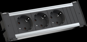 927.000 KAPSA Small 3x protective contact, mounting plug