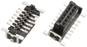 Gniazdo PCB 12 -pinowe 2 -rzędowe raster: 1.27mm typu płytka – płytka Proste SMD