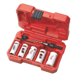 Zestaw uniwersalnych otwornic bimetalowych 7szt. Hole Dozer MILWAUKEE