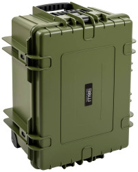 Walizka outdoorowa B & W International 6800/BG/SI, 70.9 l, (S x W x G) 660 x 335 x 490 mm, zielony brąz (matowy)