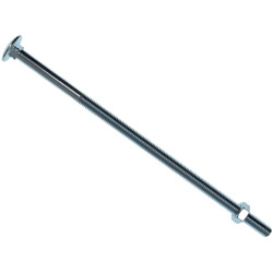 METALMATE MEMCSX08200 Cup Square Hex Bolt &amp; Nut ZP M8 x 200mm Box 10