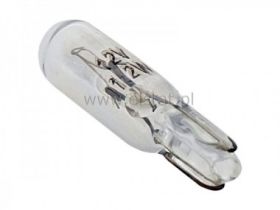 Żarówka samoch. 12V/ 1,2W całoszklana ( 2szt) T5