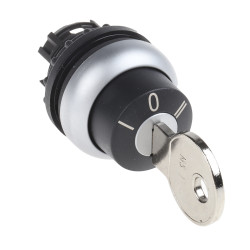 Przełącznik obrotowy kluczykowy 3-pozycyjny wycięcie: 22.5mm Z pamięcią położenia IP66 Eaton przycisków: 1