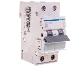 Wyłącznik nadprądowy 2P B 63A 6kA AC MBN263E