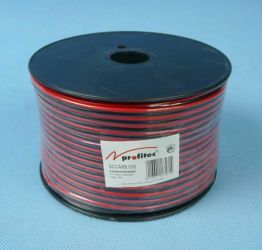 CCA 2x0,75 PROFITEC PRZEWÓD BLACK-RED