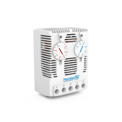 Termostaty 0 → 60°C 120 → 240 V AC NC, NO Pfannenberg parametry styku: 10A 17141000000