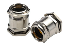 Dławnica kablowa gwint PG21 mosiężna min. średnica kabla 15.8mm max. średnica kabla 17.8mm +80°C IP68