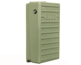 Wyłącznik nożny w obudowie z aluminium, 1NO, T0-PDA1