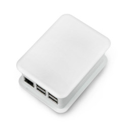 Obudowa TEKO dla Raspberry Pi Model 3/2/B+ z nakładką GPIO - jasnoszara