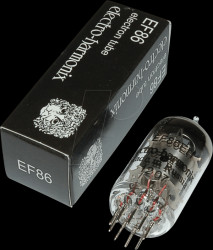 EF86EH Electron tube, pentode, Noval, 9-pin, 6.3 V