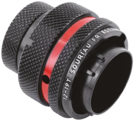 Złącze wielostykowe przemysłowe 8-pinowe Montaż na kablu Wtyczka Souriau Sunbank by Eaton