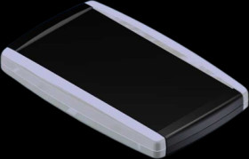 ABS enclosure, (L x W x H) 155 x 96 x 20.2 mm, black (RAL 9004), IP54, TN-11.29