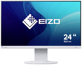 EIZO EV2460-WT Monitor EEK B (A - G) 60.5 cm (23.8 cal) 1920 x 1080 px 16:9 5 ms VGA, DVI, DisplayPort, HDMI, słuchawki
