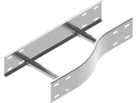 Redukcja lewa RLDSC300/200H110 grubość blachy 2,0mm 413132 BAKS