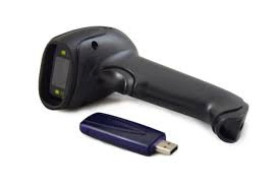 Czytnik kodów kreskowych laserowy bezprzewodowy 100m HD67A