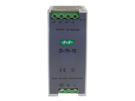 Zasialacz impulsowy przemysłowy 90-264V AC/120-370V DC 75W ZI-75-12V F&F FILIPOWSKI