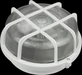 49793 Basic cellar light vari PVC cage round white, E27, IP44