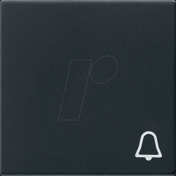 0286005 Rocker switch, doorbell, matt black