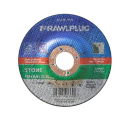 125X6,0X22,23MM ŚCIERNICA KORUNDOWA DO SZLIFOWANIA KAMIENIA RT-GDS-125/6