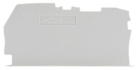 Ścianka końcowa 0,8mm szara 2102-1291 /25szt./