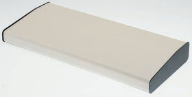 Obudowa ukośna, 210 x 280 x 55mm, Aluminium, kolor: Beżowy, brązowy, CAMDENBOSS 2000