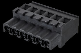 31313106 Plug-in connection terminal, 6-pin, spacing 5 mm
