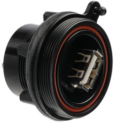 USB-A socket, USB 2.0, solder connection, PX0842/A