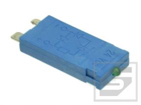 Moduł LED 99.01.0.024.59 FINDER zielona dioda LED;zak.pr.6-24VAC/DC