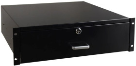 Szuflada RACK 3U x 19 x 360mm 400x109x340mm zamykana na kluczyk RASR3 3U