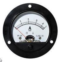 MIER-TABO5A Miernik tablicowy okrągły 5ADC - średnica 82mm