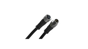 Kabel przemysłowy konfekcjonowany Złącze A M8 długość 1m Rodzaj A Męskie Złącze B M8