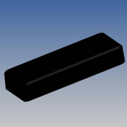 Obudowa uniwersalna SR06.9 TEKO SR06.9 ABS czarny 153 x 52 x 28 1 szt.