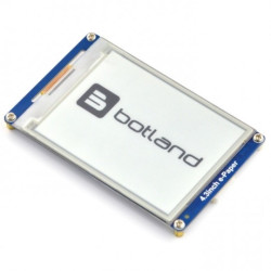 E-paper 4,3'' 800x600px - moduł z wyświetlaczem UART - Waveshare 10628