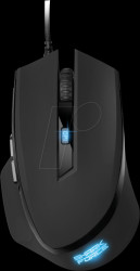 4044951030439 Gaming mouse, USB, illuminated, black