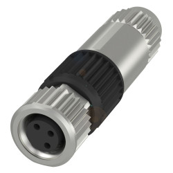 Złącze okrągłe 3-pinowe M8 Kabel Gniazdo BALLUFF Żeńskie IP67 BKS-S111-RT13