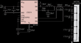 60V, 1.2A Synchronous Step-Down LED Driver