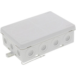 Wiska 10109595 Junction box (L x W x H) 125 x 86 x 41 mm Grey-white IP55