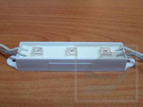 Moduł LED PCV3Y3A żółty 12V 20mA 3xLED Super Flux 3mm RoHS