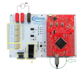 Narzędzie rozwojowe z kategorii „pamięć&#148;, TLD700216OTPPRGTOBO1, TLD7002-16 OTP PRG, rodzaj: Płytka ewaluacyjna, do